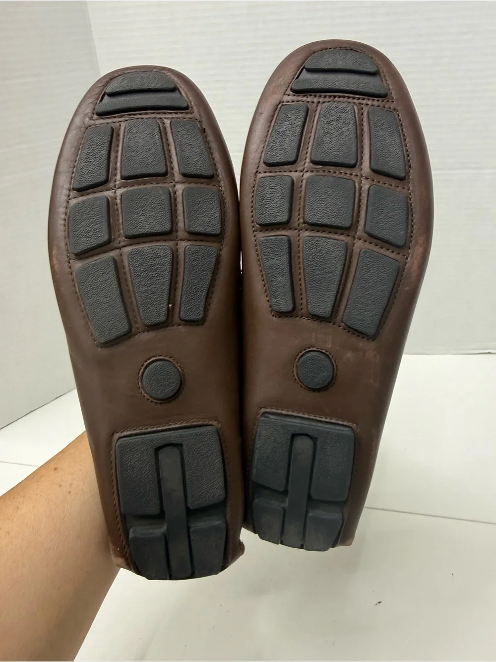 J. Crew Brown Leather Penny Loafers